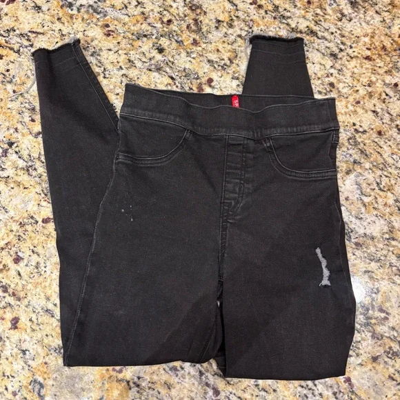 SPANX Women’s Black Jeans- S - Picture 2 of 7